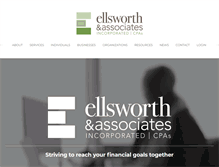 Tablet Screenshot of ellsworthcpa.com